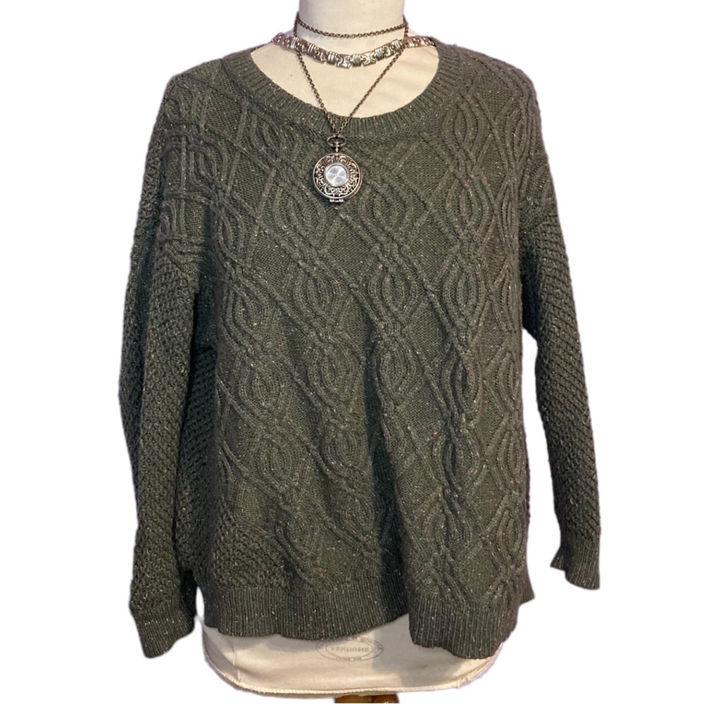 Hunter Green Sweater SZ 2X